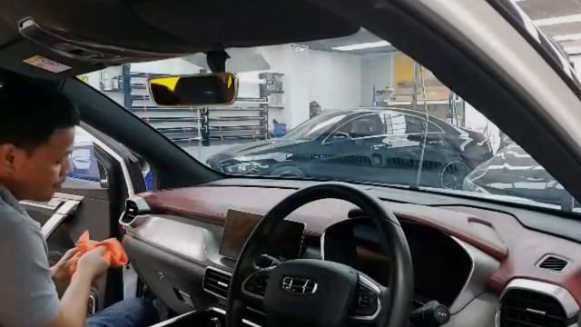 Ceramic Tint For Coolray Geely 2021 Full wrap смотреть онлайн