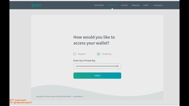 [Гайд] Создание кошелька BIUT Wallet смотреть онлайн