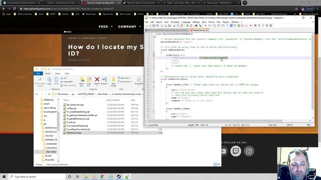 Arma3 - Antistasi Server Member List Addon - Adding Members to the list смотреть онлайн