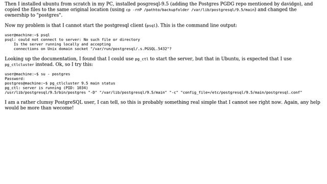 Recover data from Postgresql database after failed system update (2 Solutions!!) смотреть онлайн