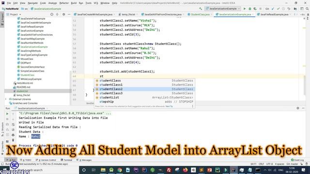 Java Serialization and Multithreading Tutorial Part 14 смотреть онлайн