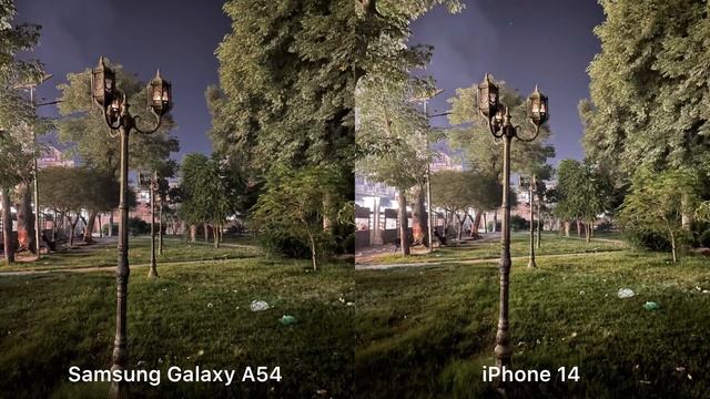 Samsung Galaxy A54 vs iPhone 14 Camera Test смотреть онлайн