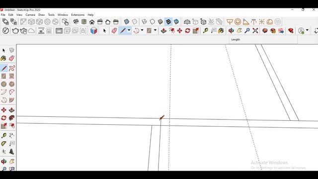 Sketch Up Floor plan tutorial смотреть онлайн