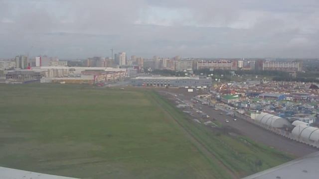 Посадка самолета в Омске смотреть онлайн