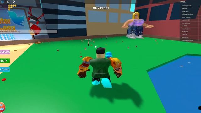 СИМУЛЯТОР ОБЖОРЫ ? ОБЖОРА Я ИДУ К ТЕБЕ ? Обхитрил толстяка Roblox Eating Simulator