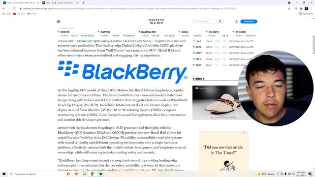 BB Stock Is About To TAKE OFF After This News! смотреть онлайн