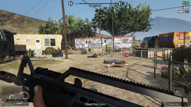 Grand Theft Auto V [ONLINE] #13 ทำภารกิจ War and Pieces (Geraid) ชิลๆ [1080P][PS4] смотреть онлайн