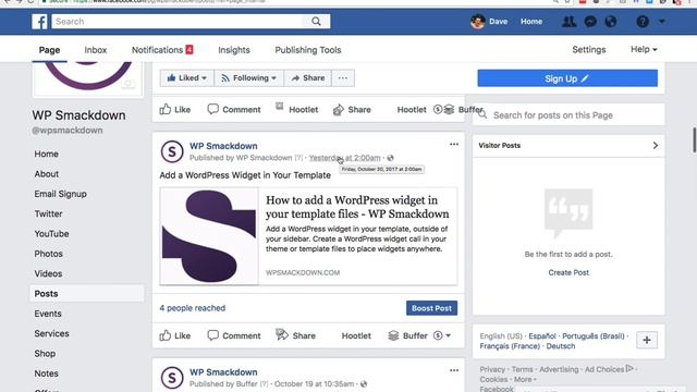 How to Get a Facebook Post URL to Embed on Website смотреть онлайн