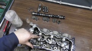 разбор двигателя EF-SE Daihatsu Hijet