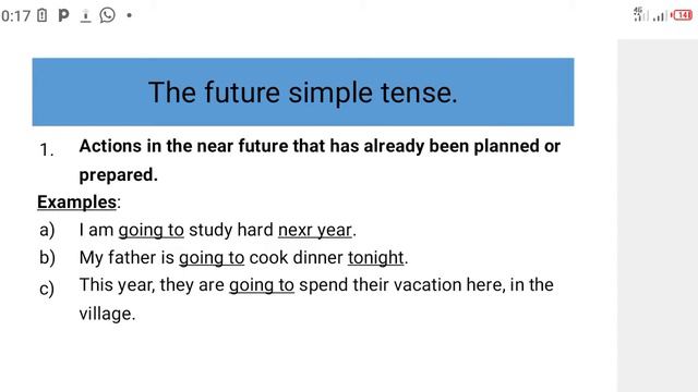 The Use of the Future Simple Tense with "be going to" 6/6 смотреть онлайн