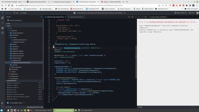 Use Angular's ViewContainerRef to insert components to ng-container dynamically. смотреть онлайн