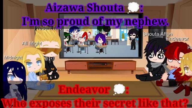 Pro Heros Reacts To 《Only Aftons Knows This Song》Izuku & Shouta Afton & Kyoka Emily AU смотреть онлайн