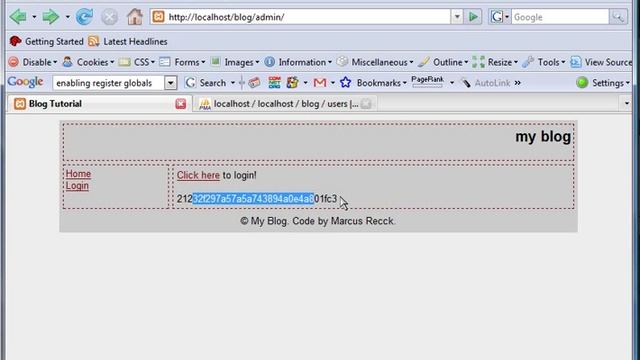 Blog Tutorial Part 2 // The Admin Login смотреть онлайн