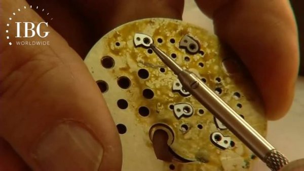 Philippe DuFour explains watchmaking techniques that are almost forgotten