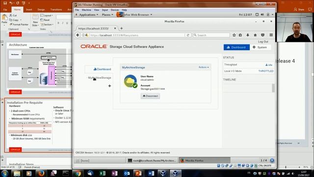 Oracle Storage Cloud Software Appliance (Archivage sur le Cloud) смотреть онлайн