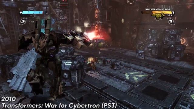 Evolution of TRANSFORMERS PlayStation Games (1997-2021) смотреть онлайн
