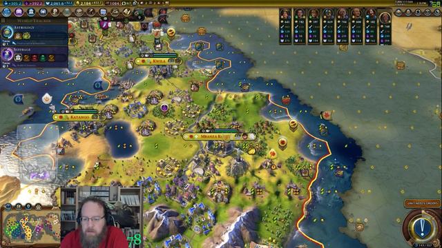 Let's Play: Civilization VI - Mvemba Culture - Part 17 смотреть онлайн