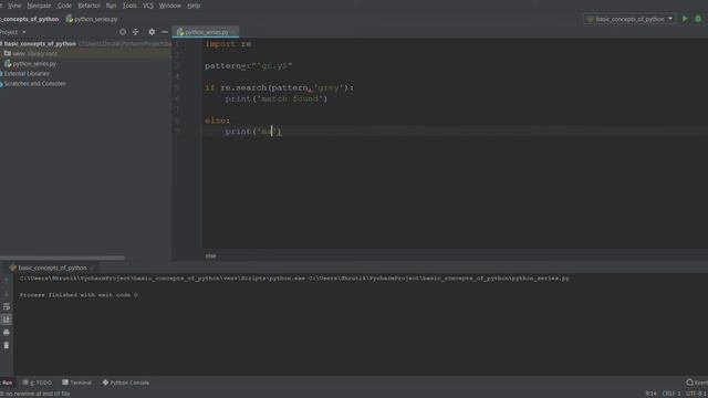 caret and dollar metacharacter in python смотреть онлайн