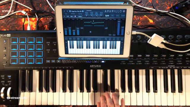 APARILLO - The Cinematic Machine Synthesizer by Sugar Bytes - Let’s Play - Live iPad Demo смотреть онлайн