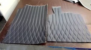 Автомобильные коврики из эко - кожи. Коврики премиум класса своими руками.