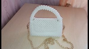 Чехол для сумки из бусин своими руками/A case for a bag made of beads with your own hands