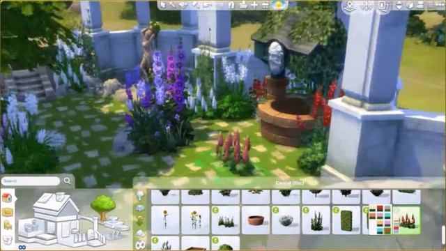 The Sims 4-Romantic Garden Build смотреть онлайн