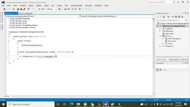 how to make a rectangle in c# GUI | how to draw a rectangle on c# GUI смотреть онлайн