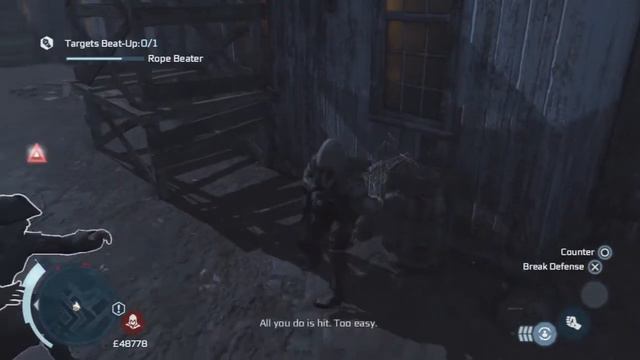 Assassin's Creed 3 - Boston Brawlers challenge - The Ropebeater [HD] смотреть онлайн