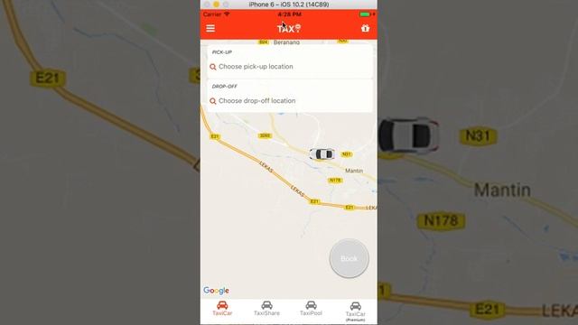 React Native Taxi/Car Booking App like Grab Car. смотреть онлайн