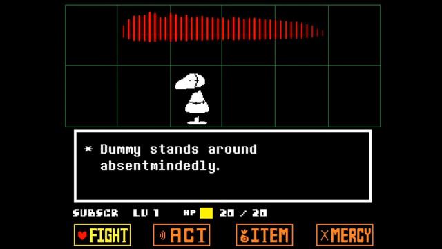 [Undertale 'Anticipation' Remix] Extremely Climactic Dummy Battle смотреть онлайн