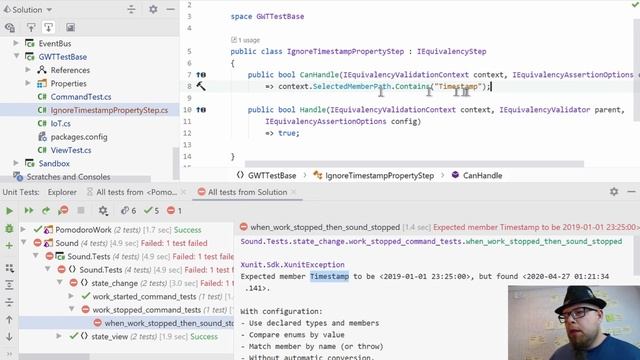 Jak ZIGNOROWANIE właściwość podczas ASERCJI z wykorzystaniem BeEquivalentTo? [Moje 5 minut - #171] смотреть онлайн