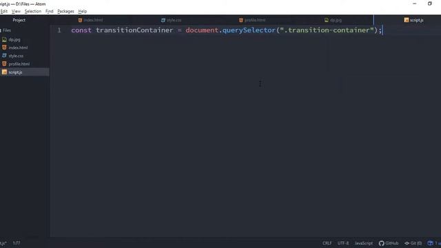 Page Transition Animation Using GSAP | HTML, CSS And GSAP