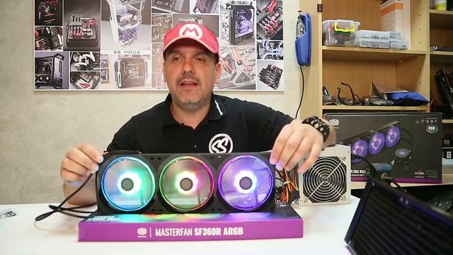 Cooler Master Masterfan SF360R ARGB смотреть онлайн