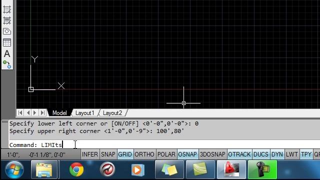 How to set limits in AutoCad 2012 смотреть онлайн