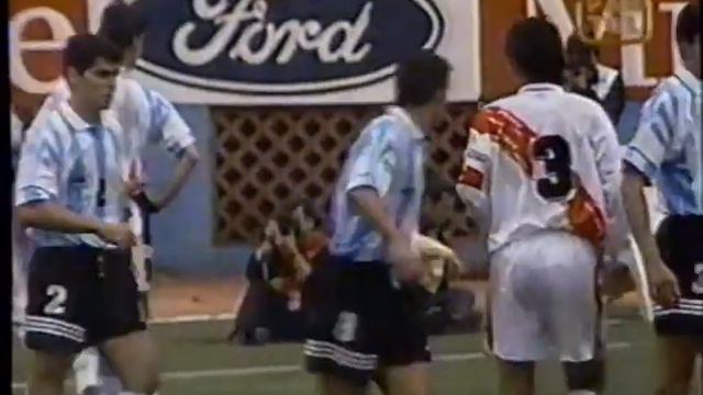 Perú 0 Argentina 0, 7Julio1996. Cuando Germán Burgos fue figura ante nuestra selección, смотреть онлайн