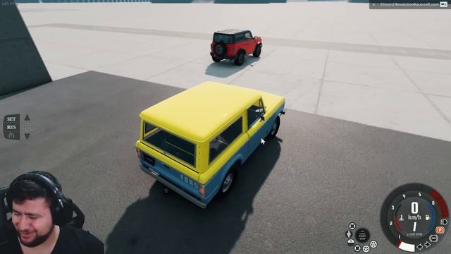 ESKİ VS YENİ // FORD BRONCO // ABSÜRT DENEY // BeamNG.drive // Diy Arduino steering wheel set смотреть онлайн