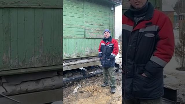 Замена фундамента под деревянным домом на свайно винтовой | ГЛАВ СВАИ СПб отзывы смотреть онлайн