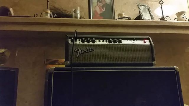 1973 Fender Bassman 50 silverface with tweed mod. смотреть онлайн