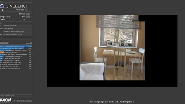 Intel i7-9700KF {Custom Build} - Cinebench R20 CPU-Test смотреть онлайн