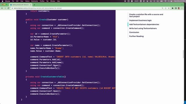 Getting Started with Testcontainers for .NET смотреть онлайн