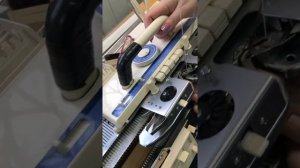 Вязание платингом на машине 5 класса Brother