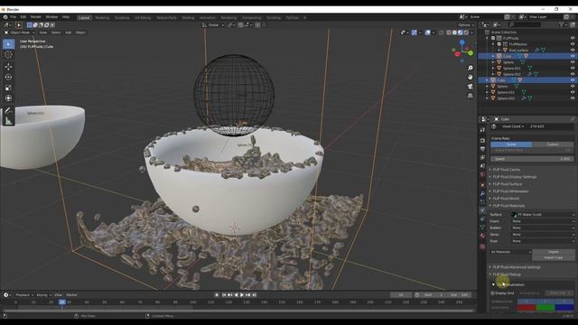 Getting Started with Flip Fluids PART 2 - Fluid and Containers with Obstacles and Inflows! смотреть онлайн