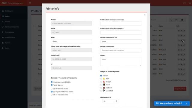 How to manage printer METER READINGS within AMR printer management software. смотреть онлайн