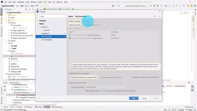 Converter Codificação UTF-8 em Projetos Java pelo IntelliJ: Dicas de Codificação! | Encoding смотреть онлайн