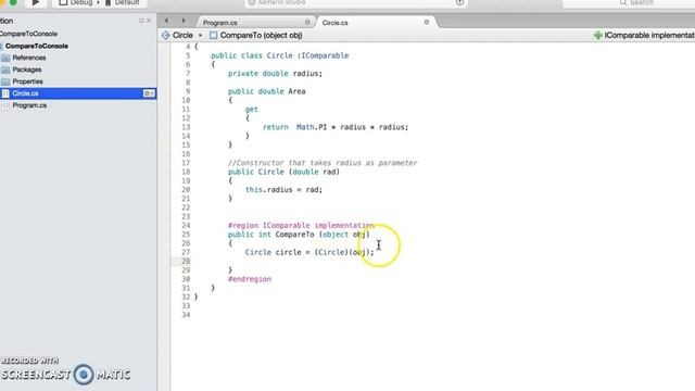 C# (CSharp):-CompareTo() method in C# смотреть онлайн