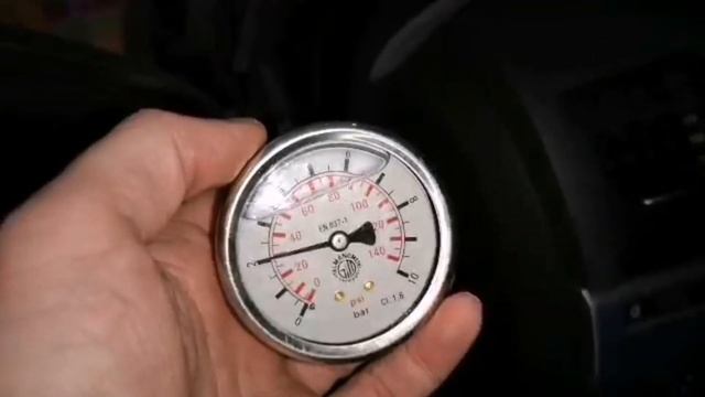 Замер давления насосов. Первый тандем, правый, второй левый. V10 tdi смотреть онлайн