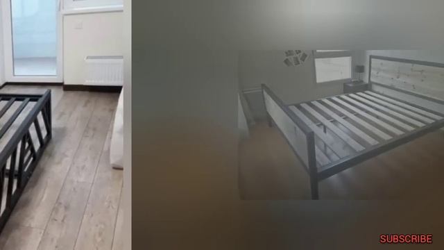 Modern Metal Bed Design IDEAS - Wood and Metal Furniture смотреть онлайн