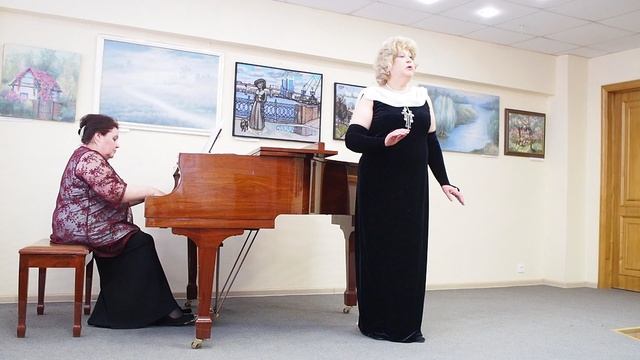 02 Чайковский. Колыбельная Марии из оперы "Мазепа". Галина Перфильева, Людмила Калинина.MOV