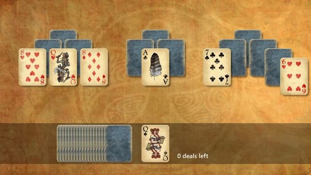 Fable\TriPeaks: Medium - Clear 3 boards in 1 deals - iPhone/iPad смотреть онлайн