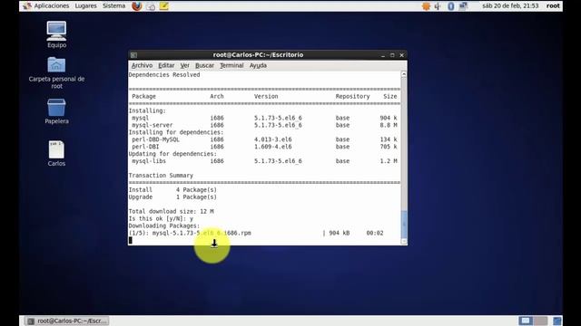 Instalación del APACHE, MySQL y PHP en centOS смотреть онлайн